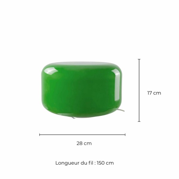 Lampe à poser Livo verte