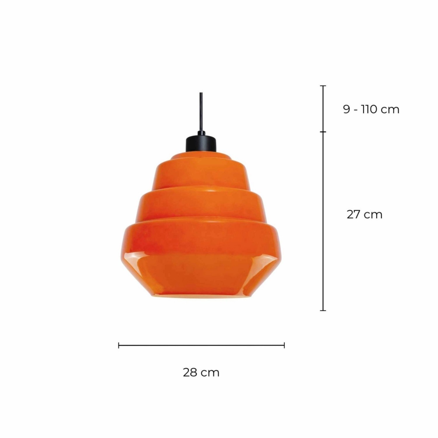 Suspension Noci orange