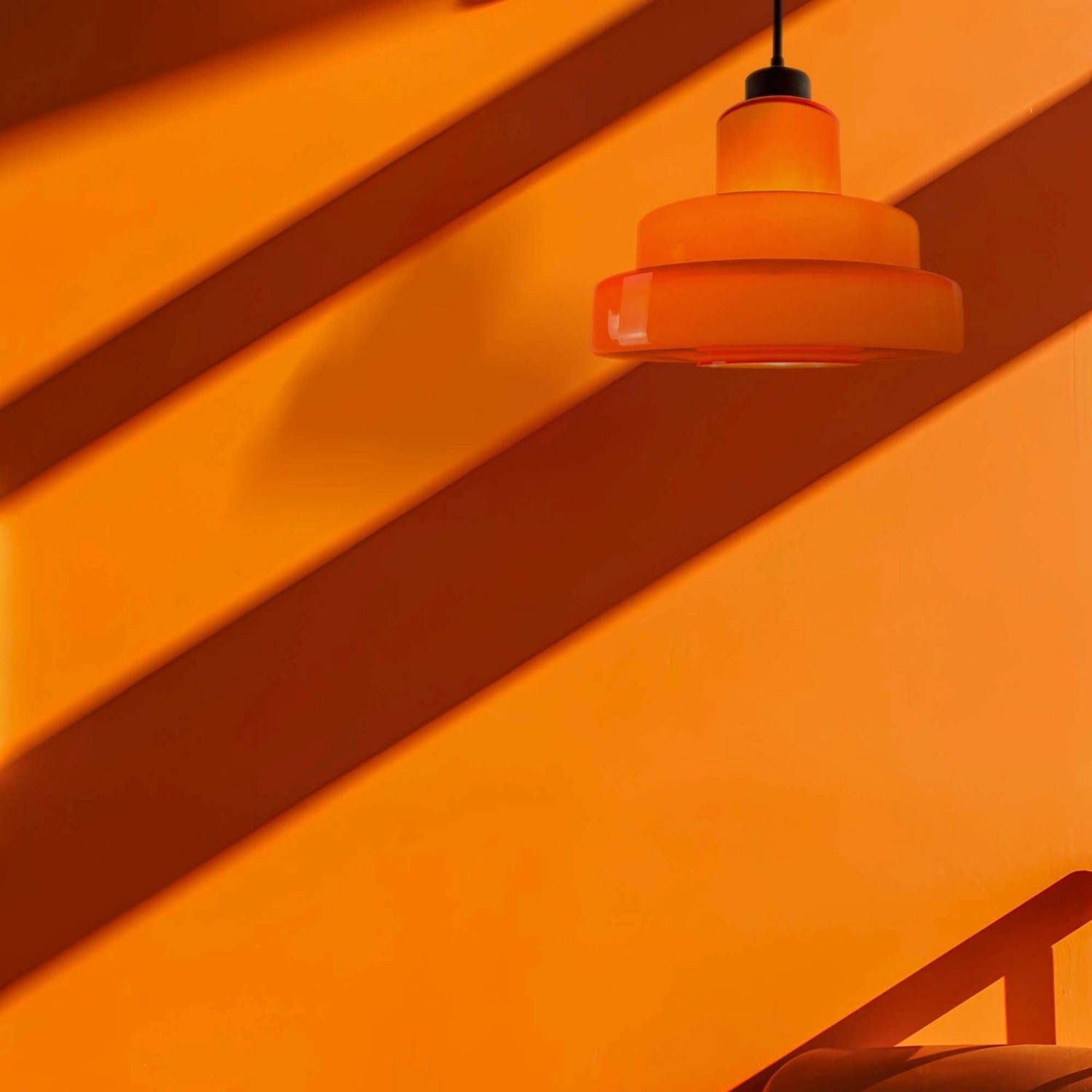 Suspension Foza orange