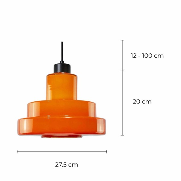 Suspension Foza orange