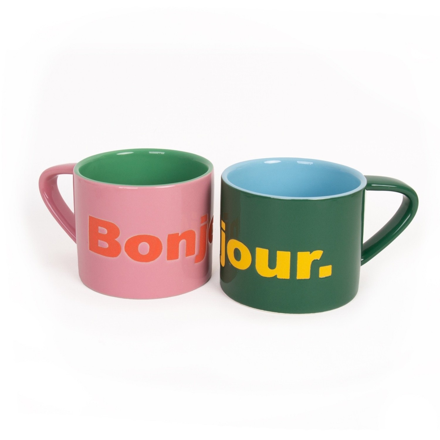 Mug BONJOUR vert