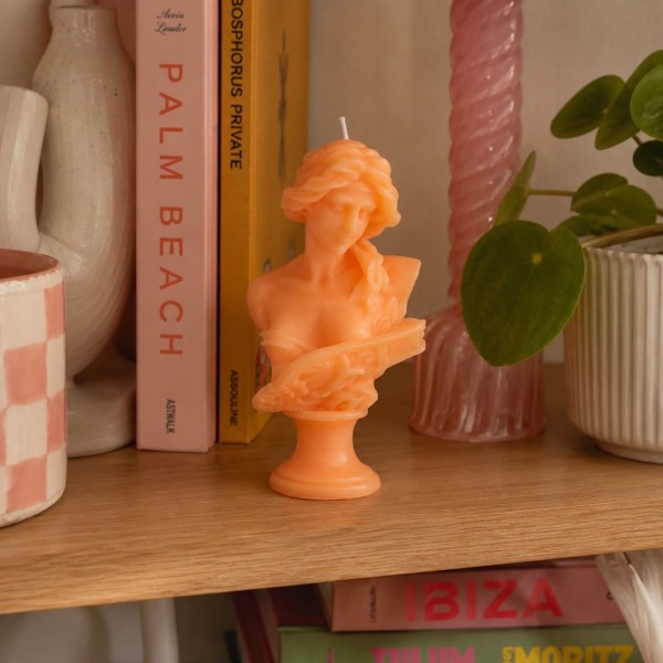 Bougie muse orange