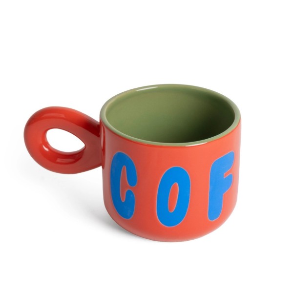 Mug à café COFFEE rouge