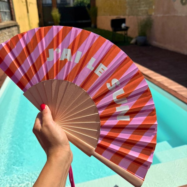 Éventail J’ai le Sun