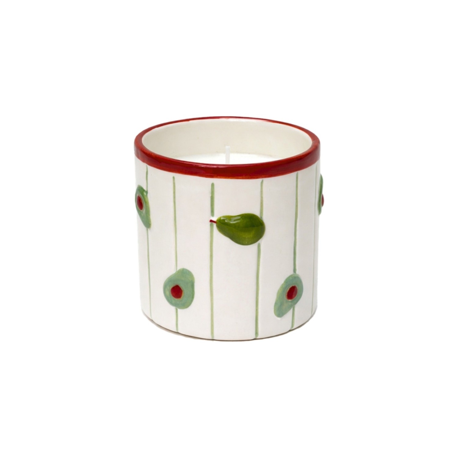 Bougie Fruity avocat en céramique