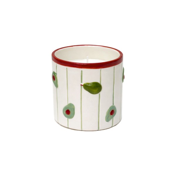 Bougie Fruity avocat en céramique