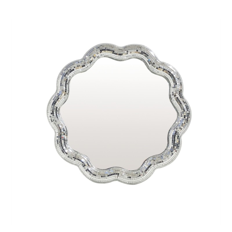 Miroir disco ondulé 30 cm 2