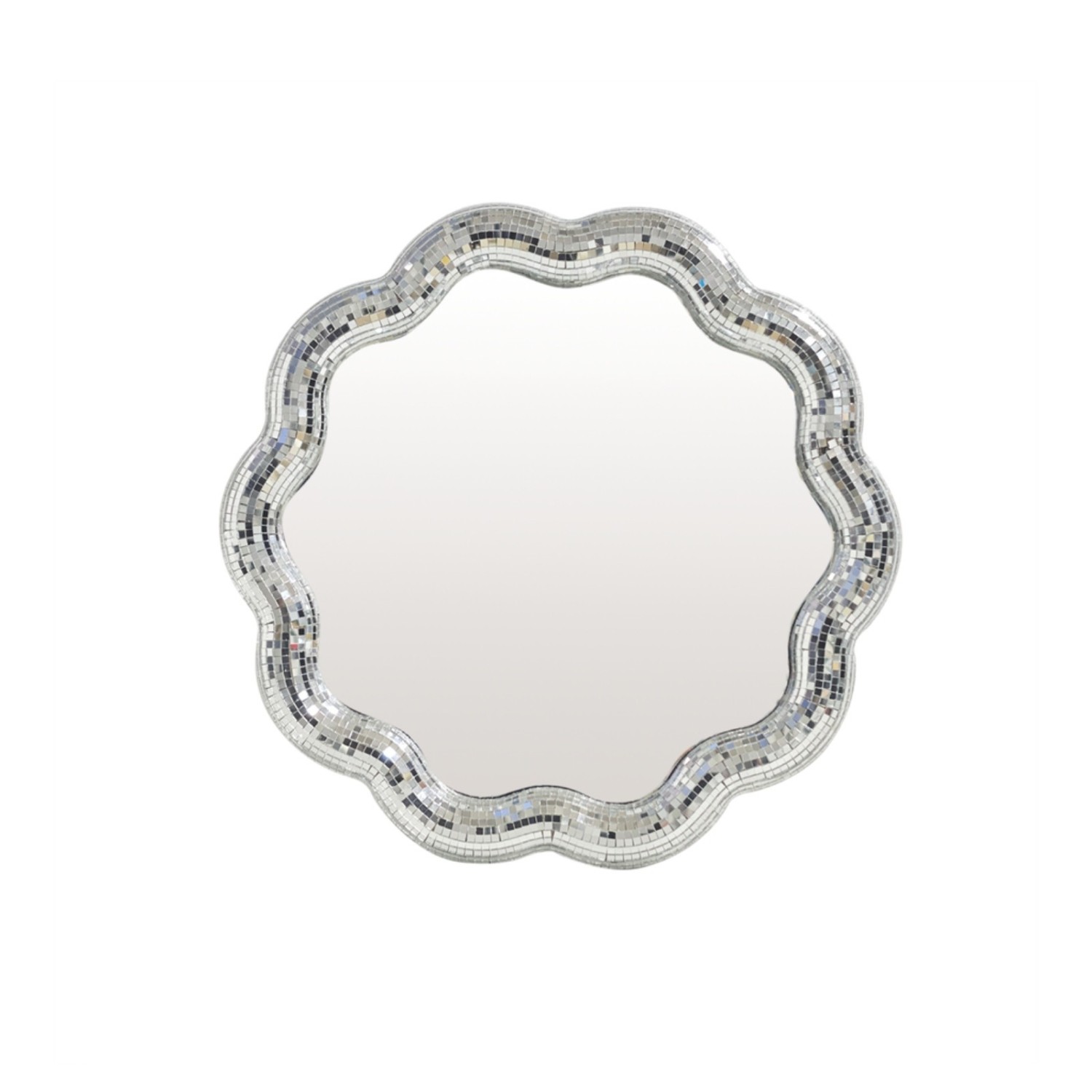 Miroir disco ondulé 30 cm