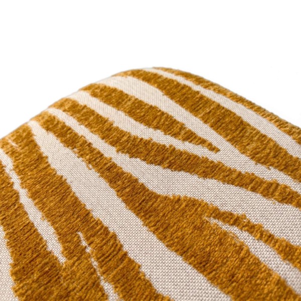Pouf Kube Safari moutarde