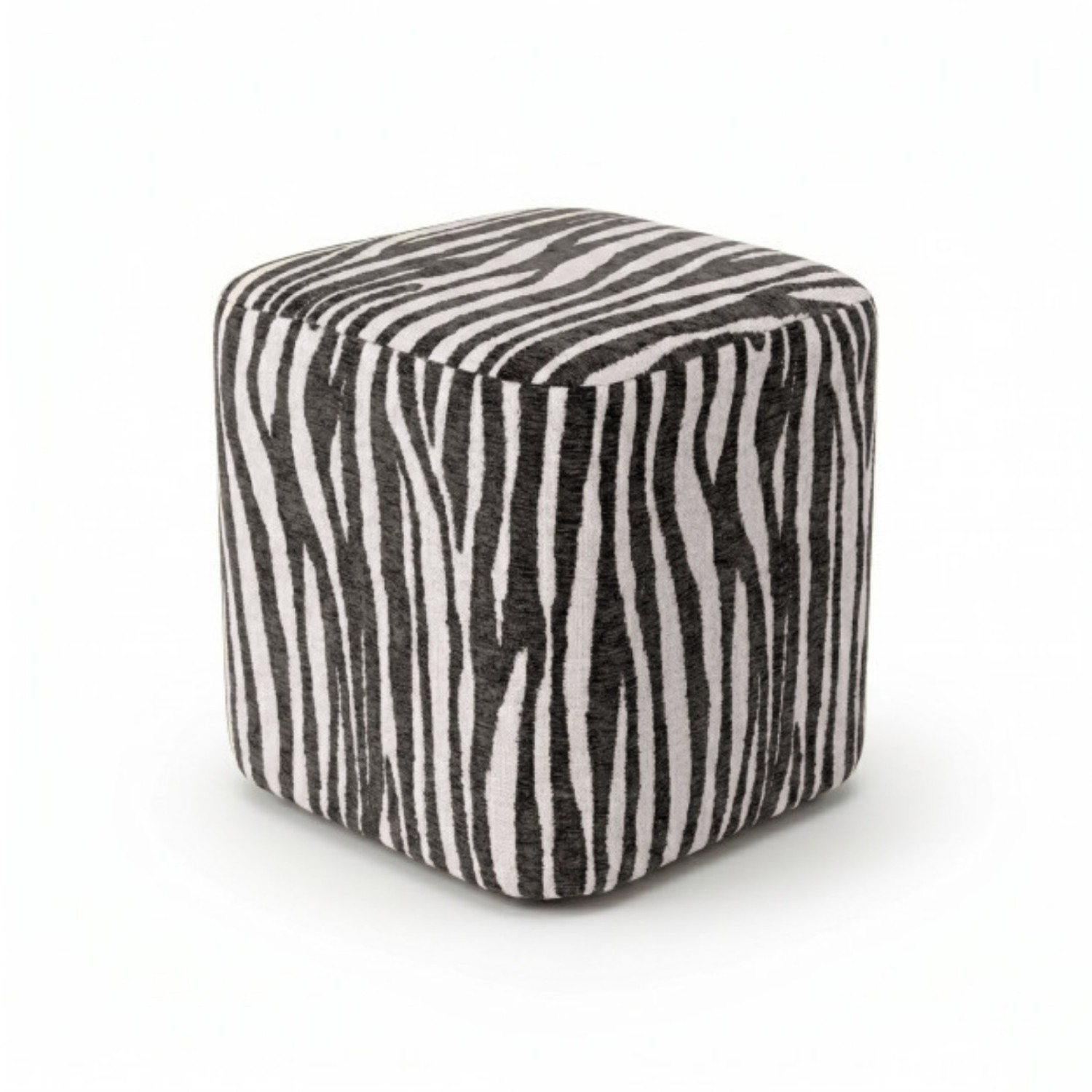 Pouf Kube Safari noir