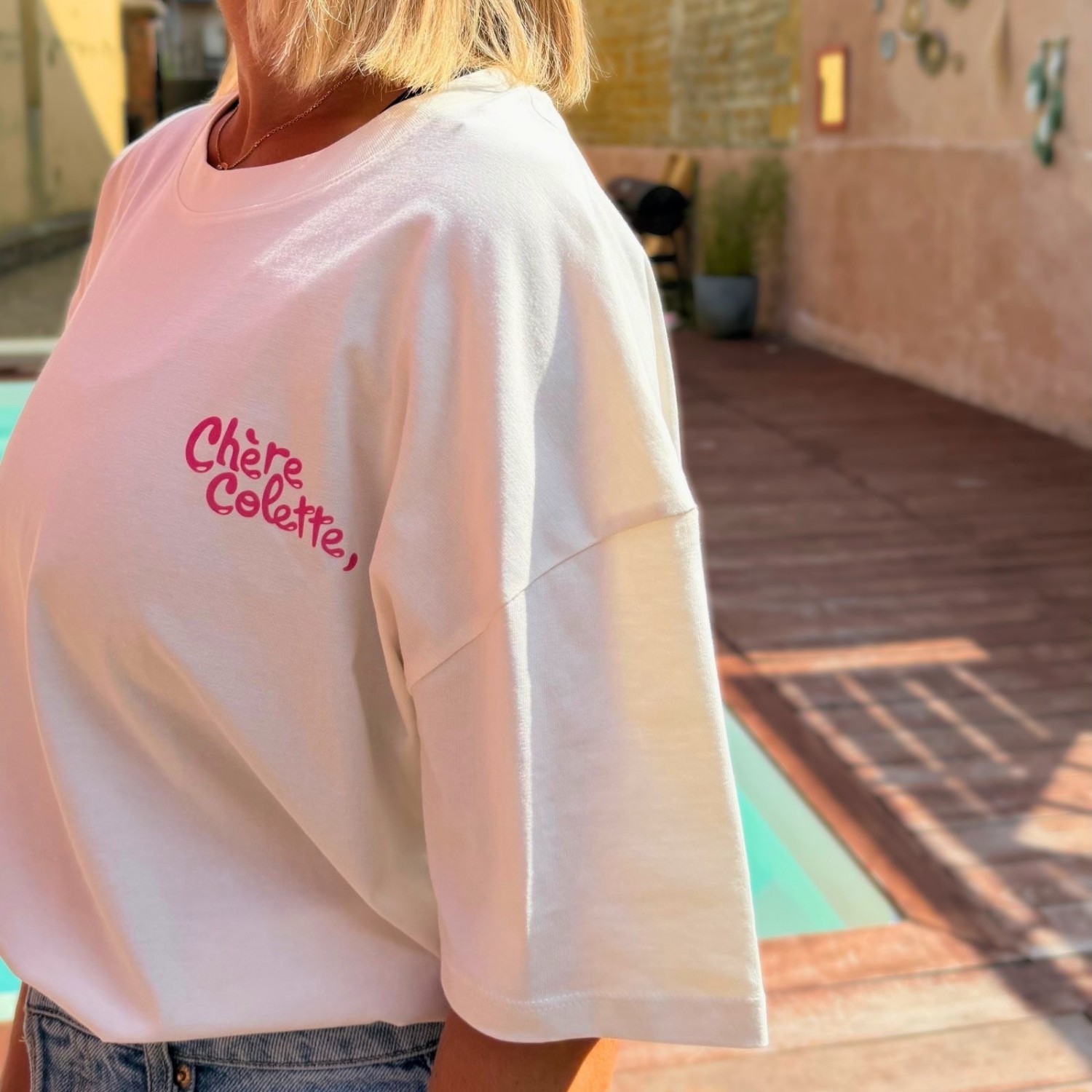 T-shirt Love On Fire