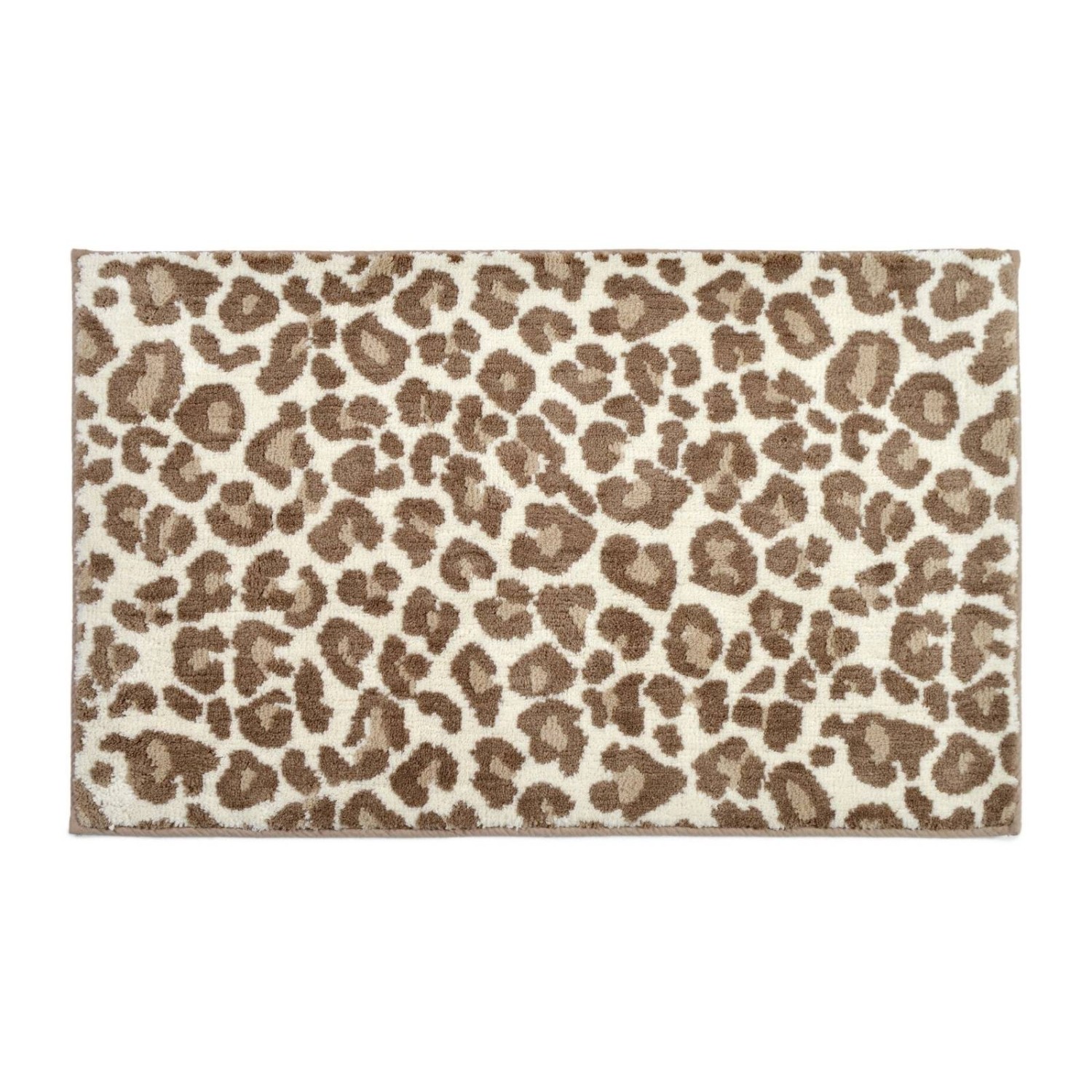 Tapis de bain Léopard ultra doux