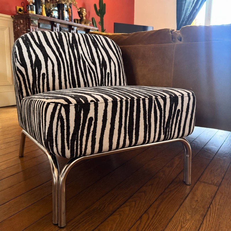 Fauteuil California Safari Noir