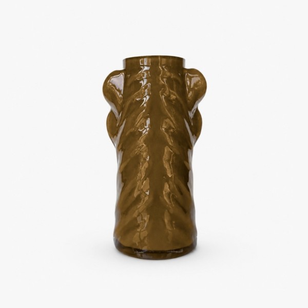 Vase Opal Lion Olive