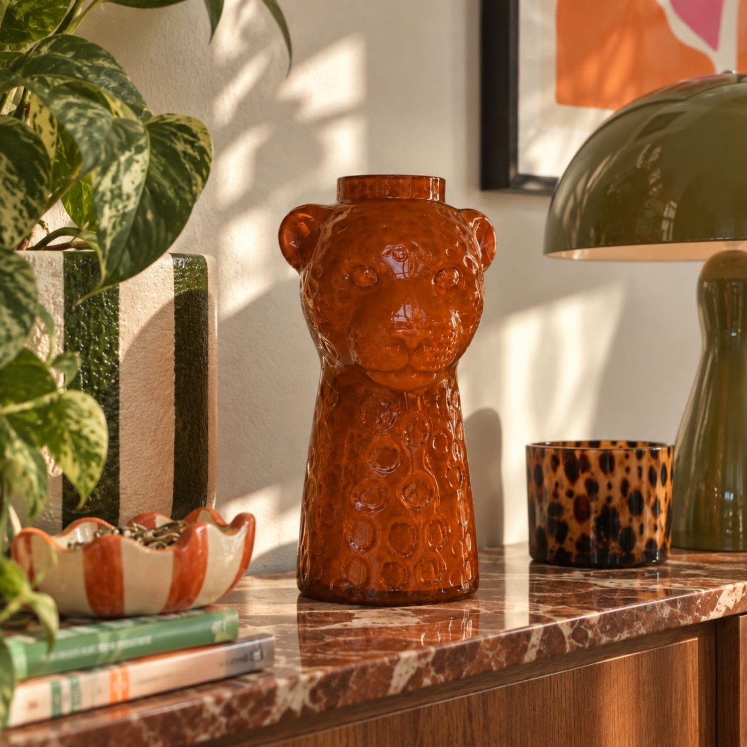 Vase Opal Bengal Amber