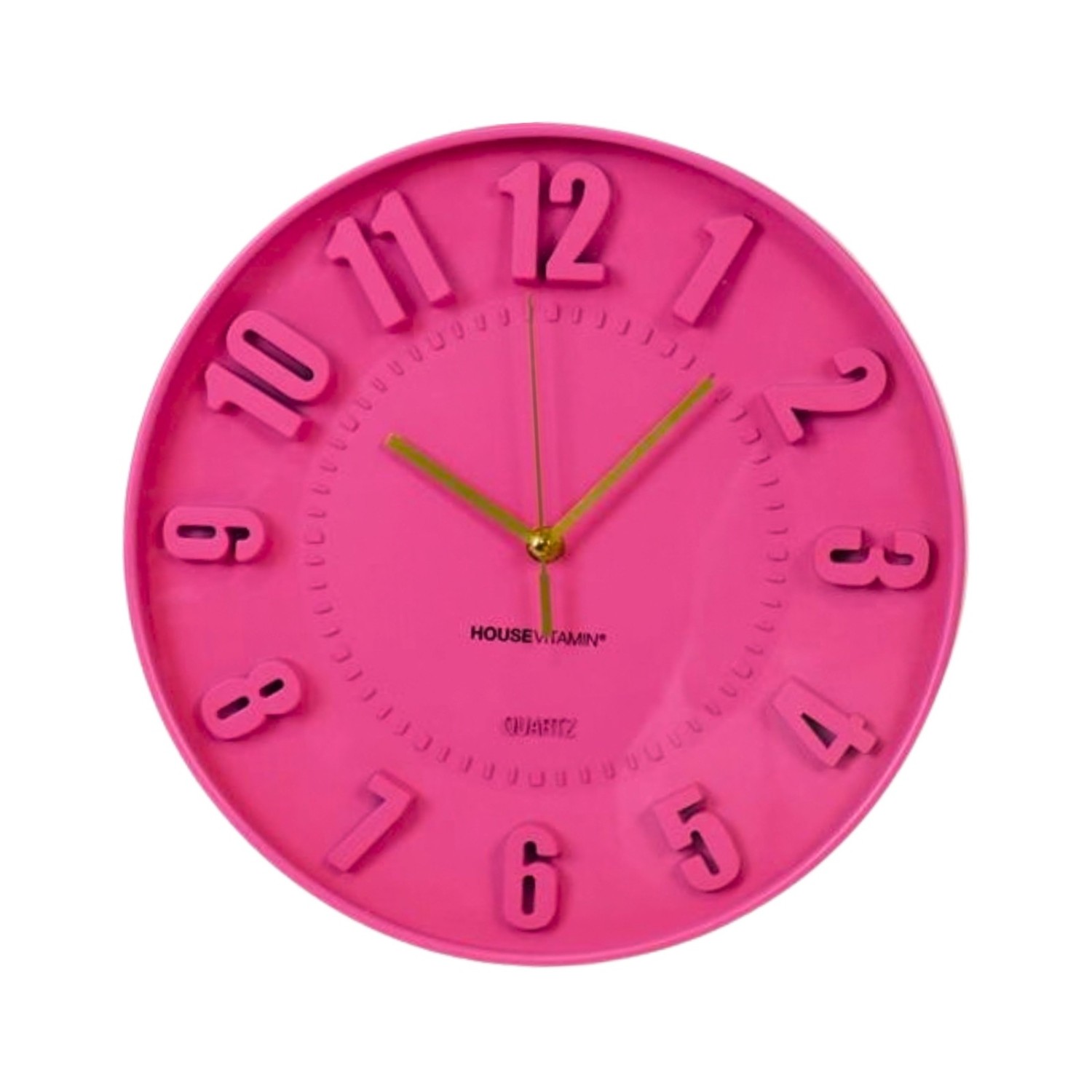 Horloge Murale Pop Rose 30 cm