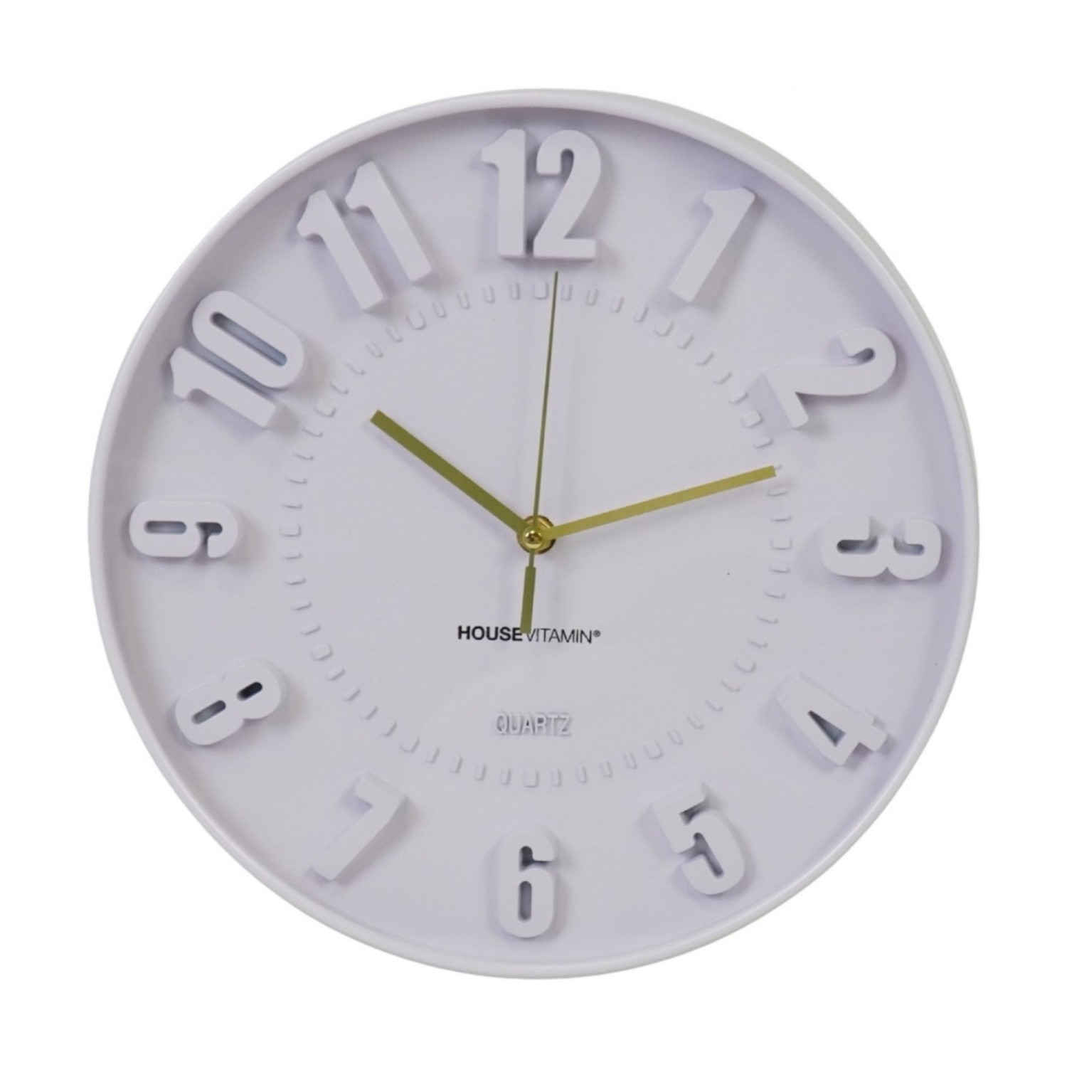 Horloge Murale Pop Lilas 30 cm