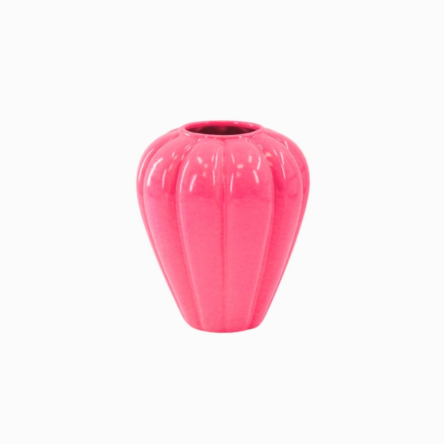 Vase Tourbillon Rose Néon