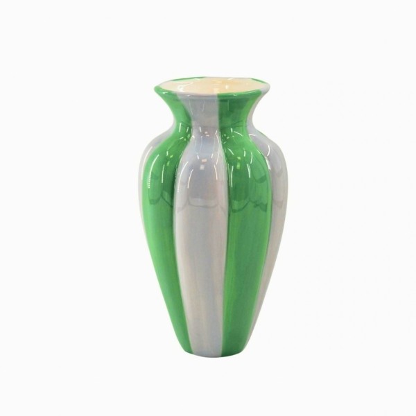 Vase Plissé Lilas & Vert