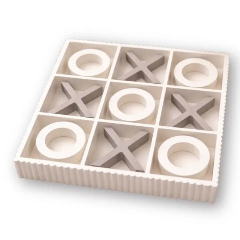 Jeu Tic Tac Toe Beige 2