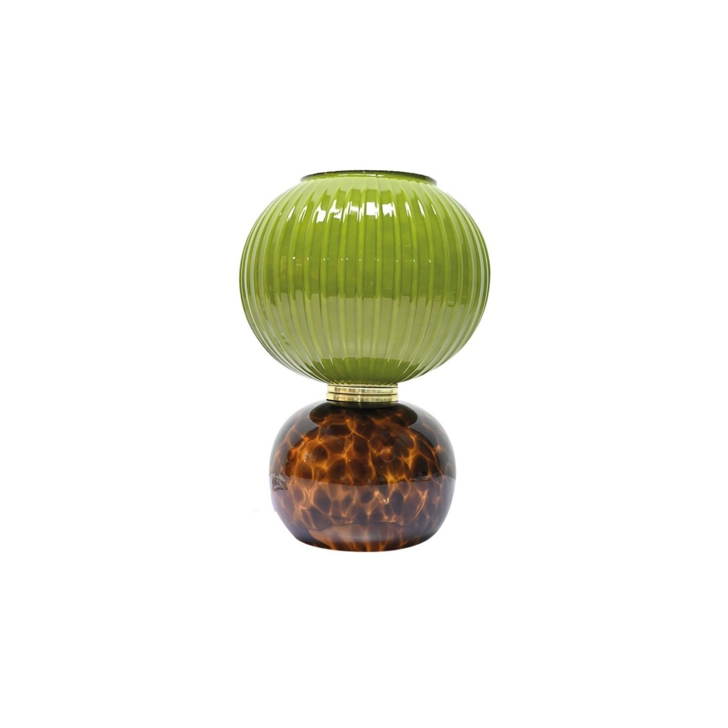 Lampe Adonis Léopard Vert