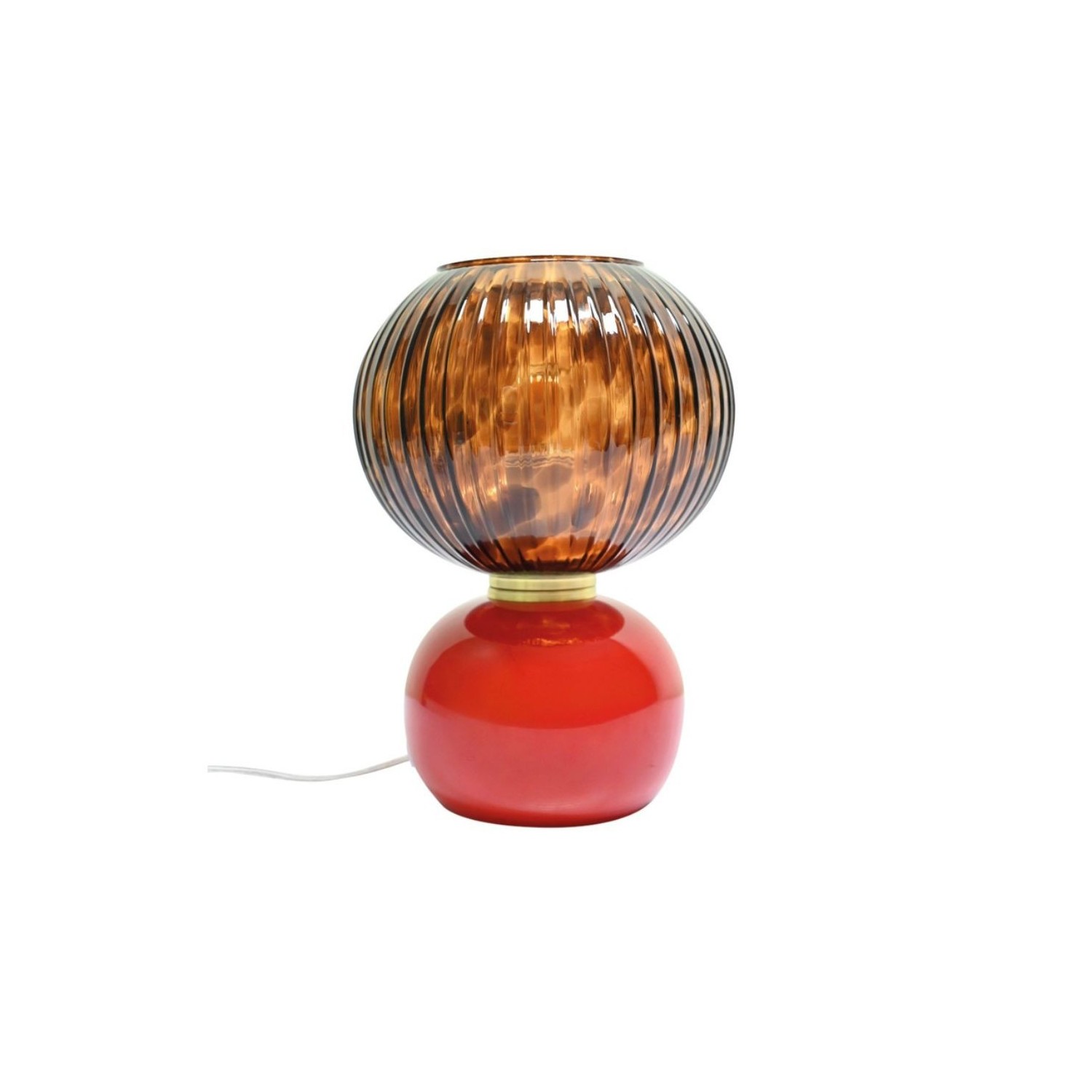 Lampe Adonis Marron Rouge