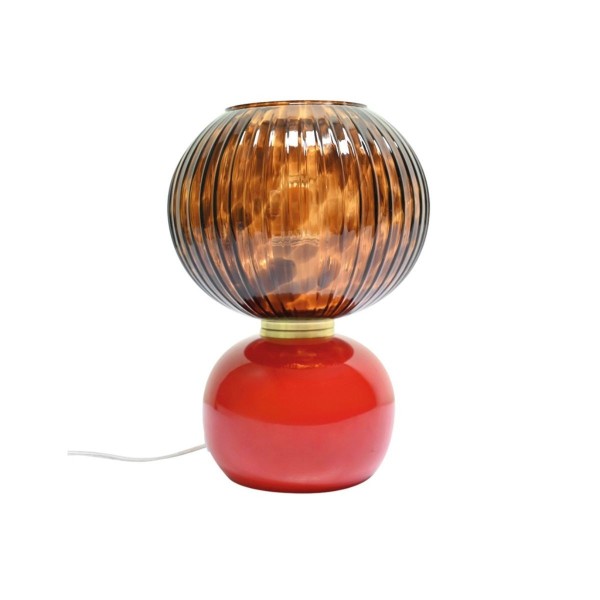 Lampe Adonis Marron Rouge