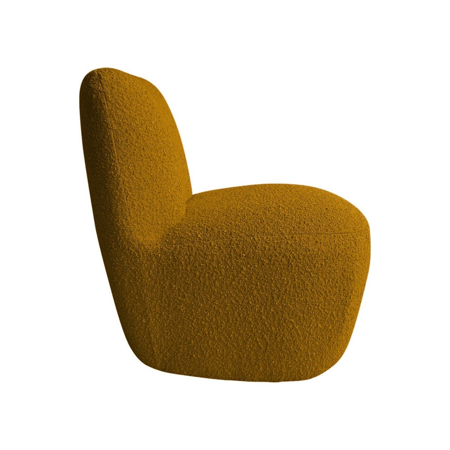 Fauteuil Eve Bouclette Ocre