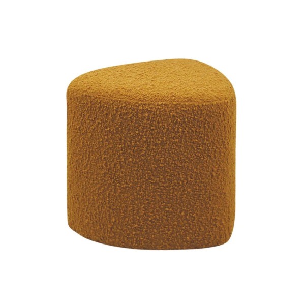 Tabouret Eve Bouclette Ocre