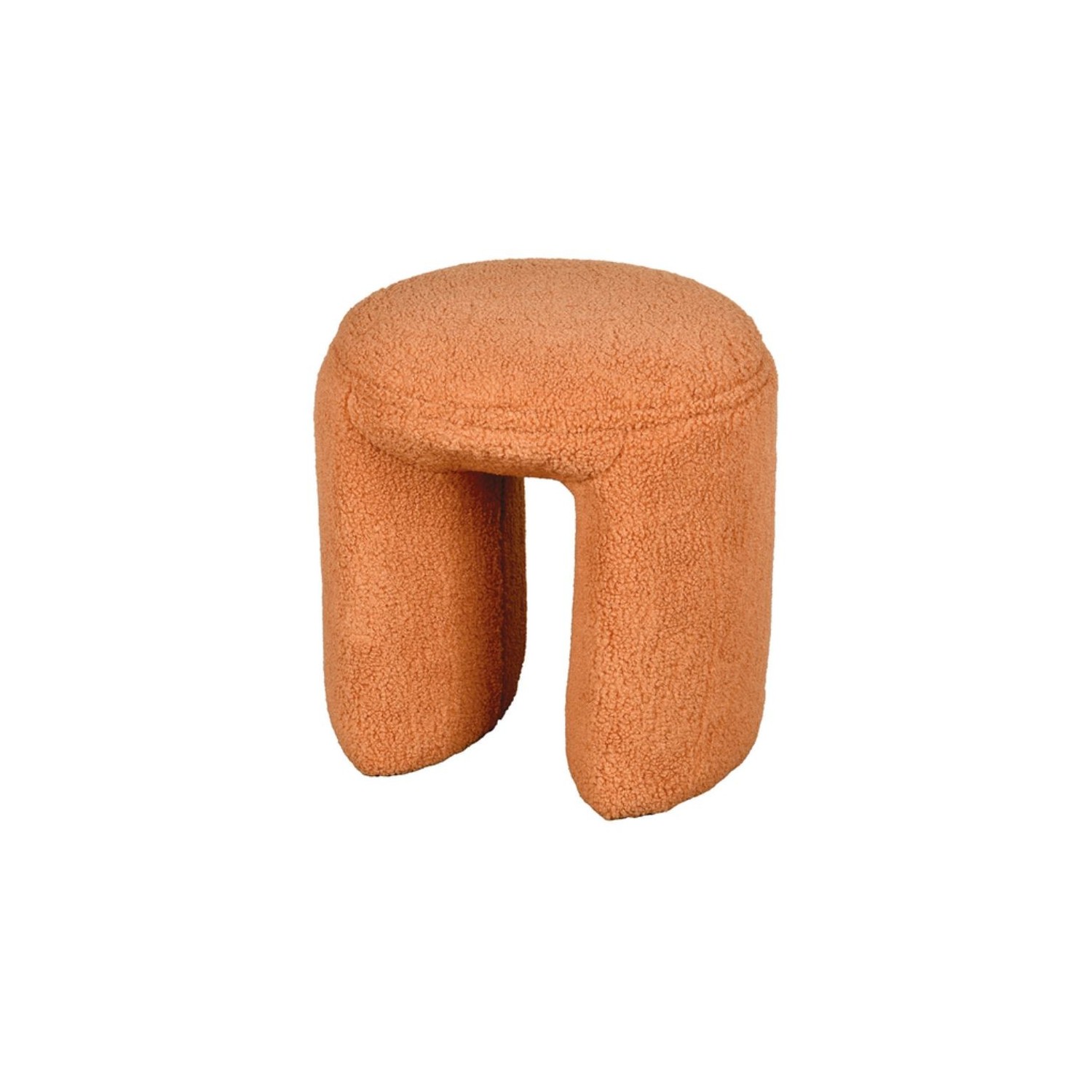 Tabouret Vincent Teddy Ocre