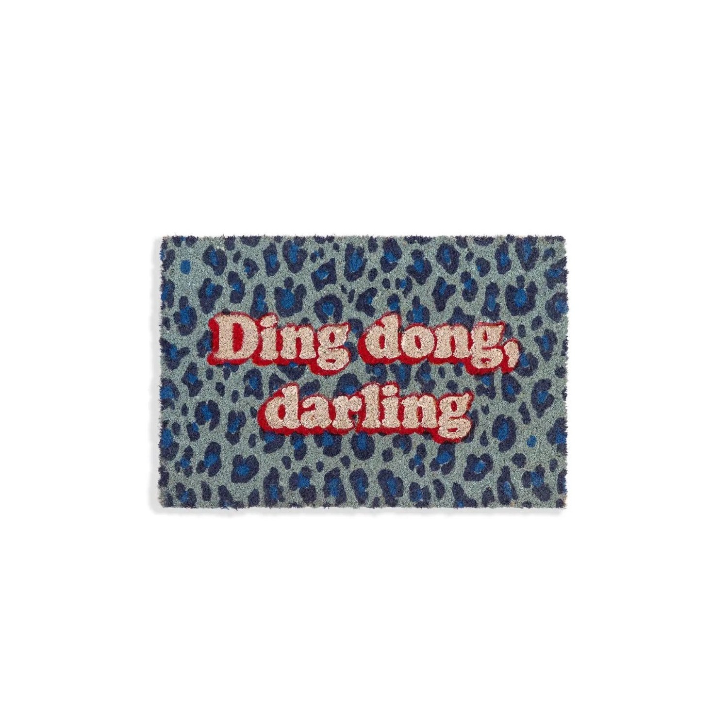 Paillasson coloré Ding Dong, Darling