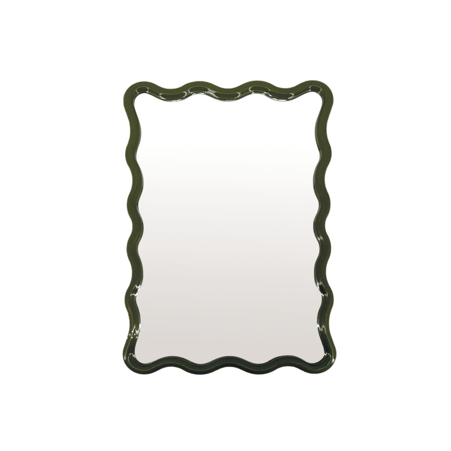 Miroir Ondulé Kaki