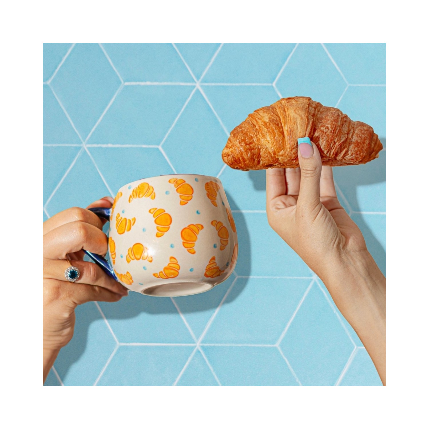 Mug croissant