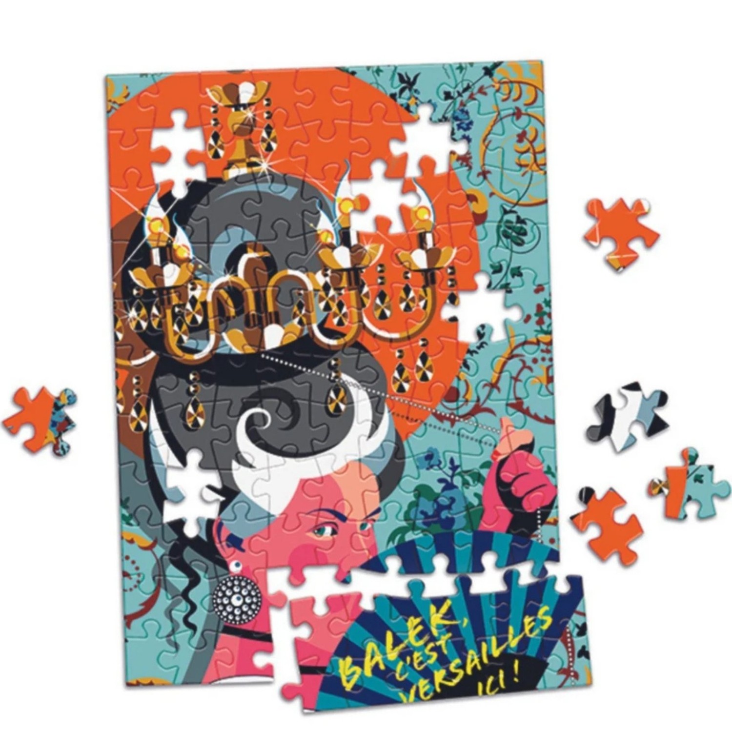 Mini puzzle 99 pièces « Balek, c’est Versailles ici » – Marie-Chantal