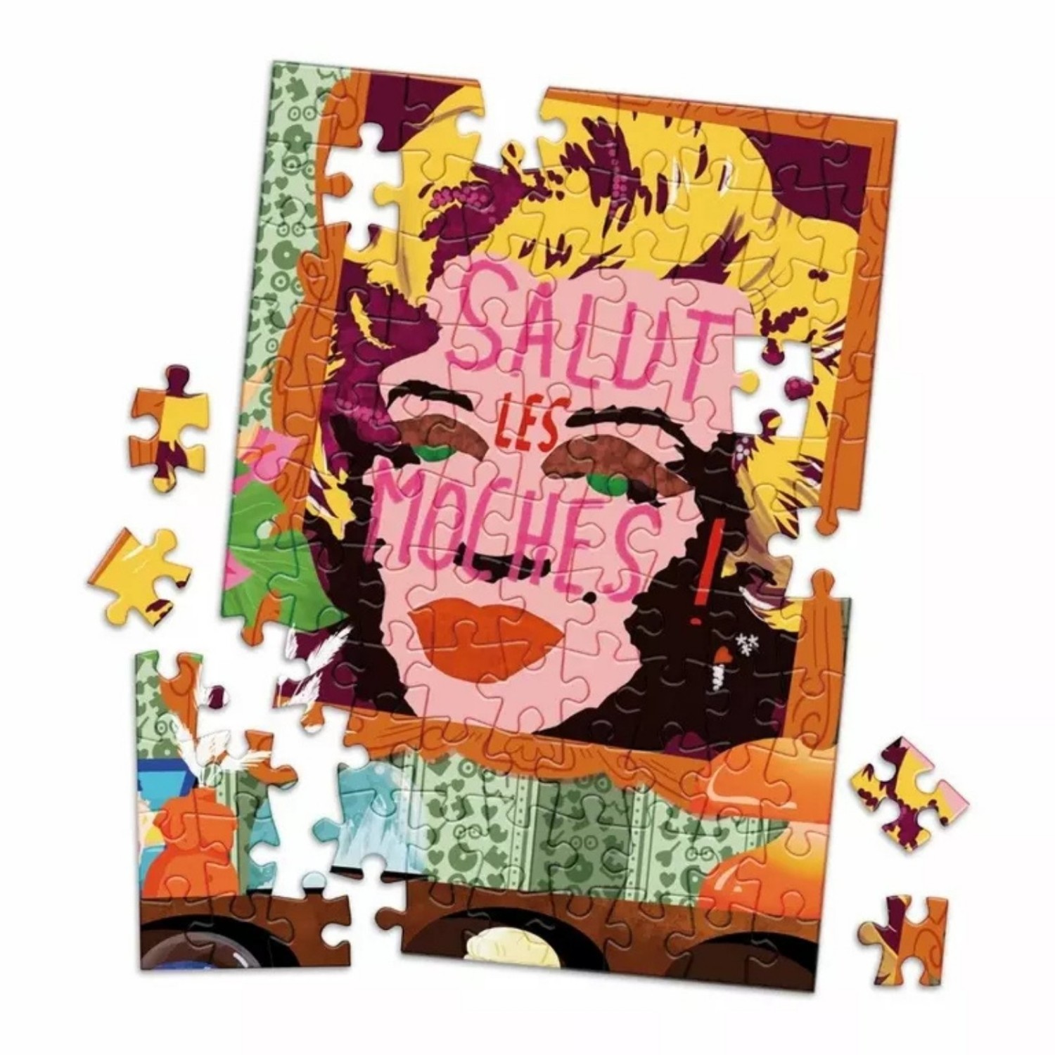 Mini puzzle 99 pièces « Salut les moches » – Marie-Chantal