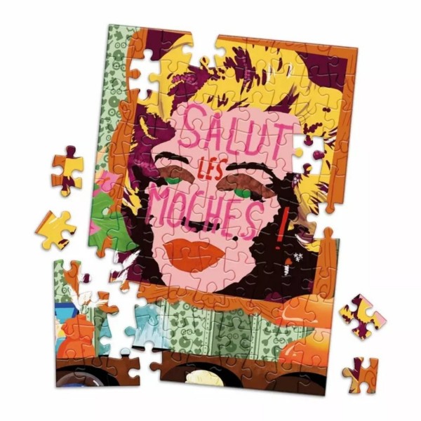 Mini puzzle 99 pièces « Salut les moches » – Marie-Chantal