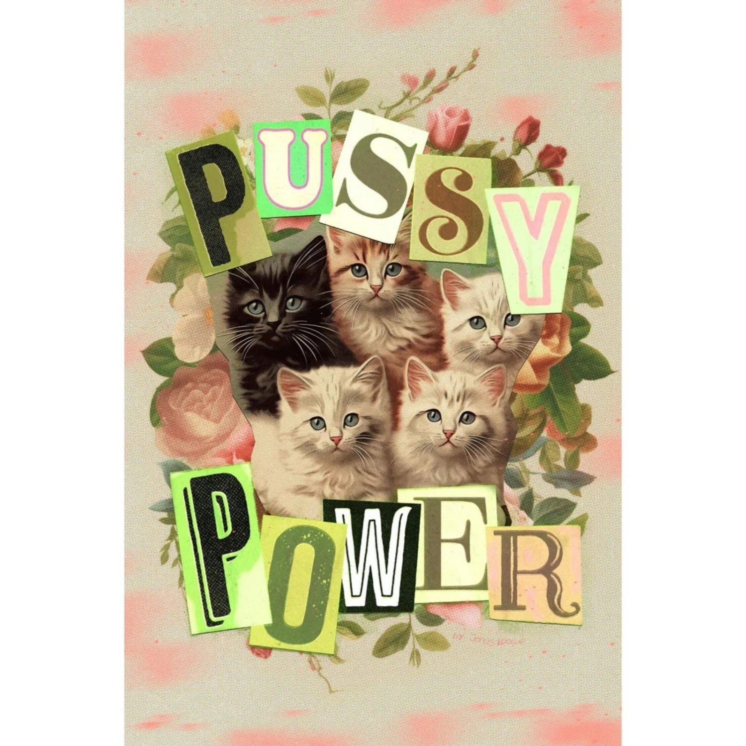 Puzzle 1000 pièces « Pussy Power »