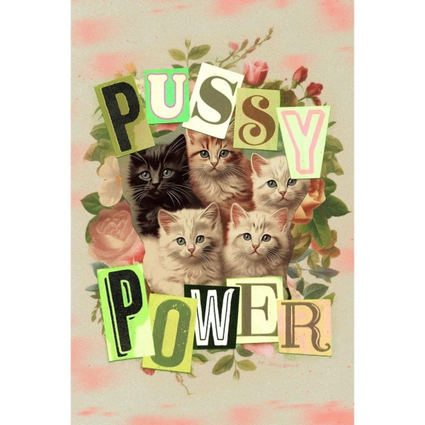Puzzle 1000 pièces « Pussy Power »