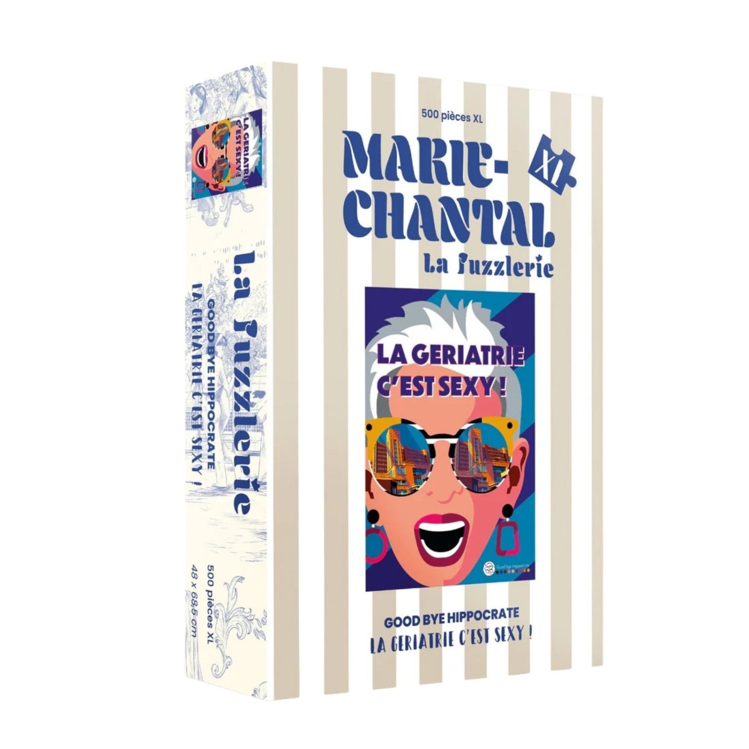 Puzzle 500 pièces XL « La gériatrie c’est sexy »