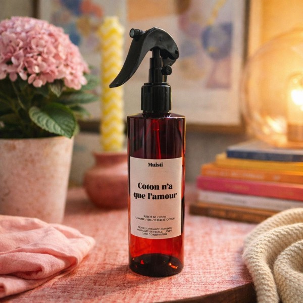Brume d’ambiance « Coton n’a que l’amour »