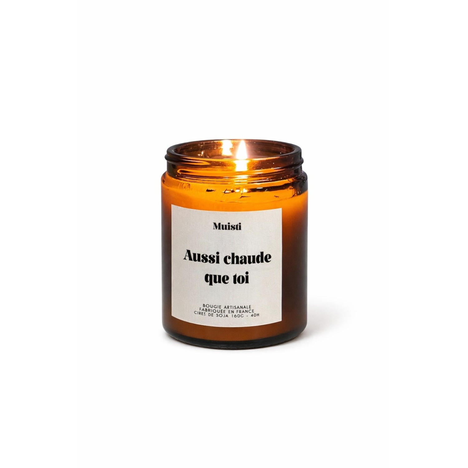 Bougie parfumée « Aussi chaude que toi »