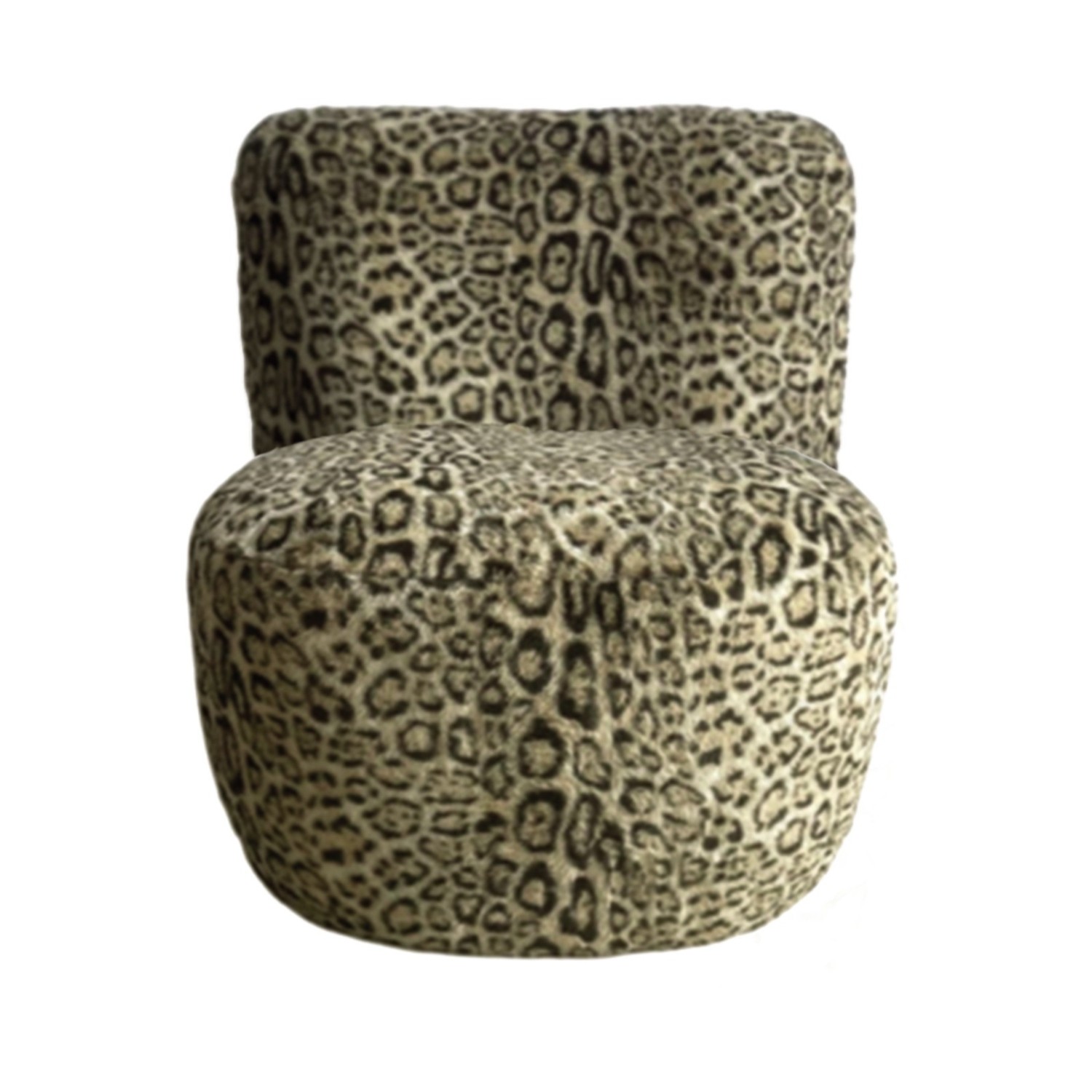 Fauteuil Eve léopard