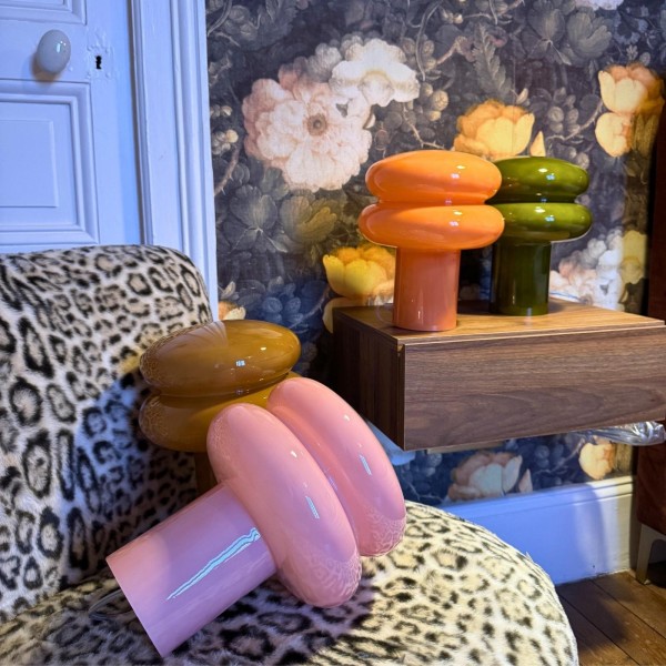 Lampe Poppo rose