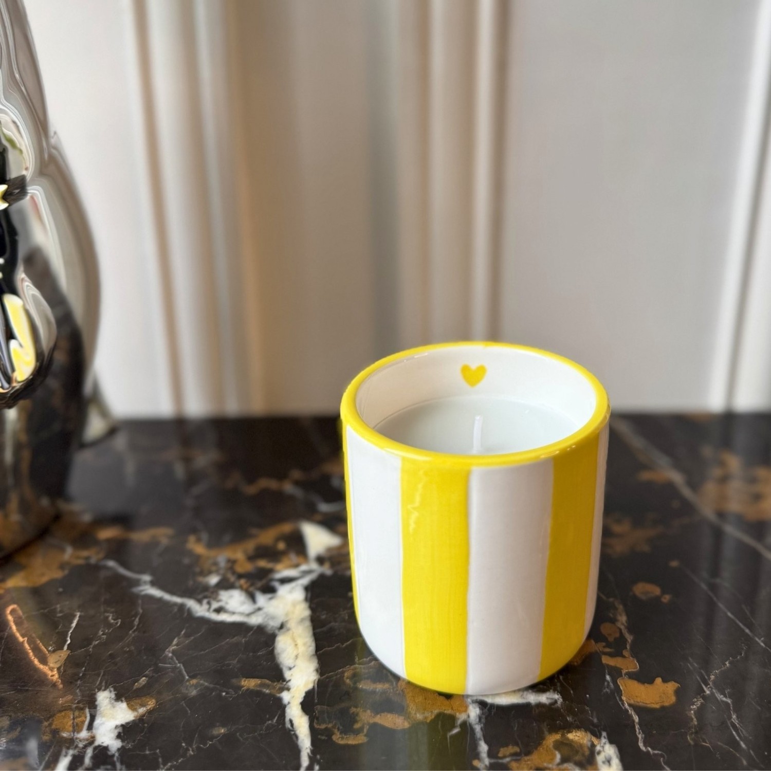 Bougie Chichou jaune citronnelle
