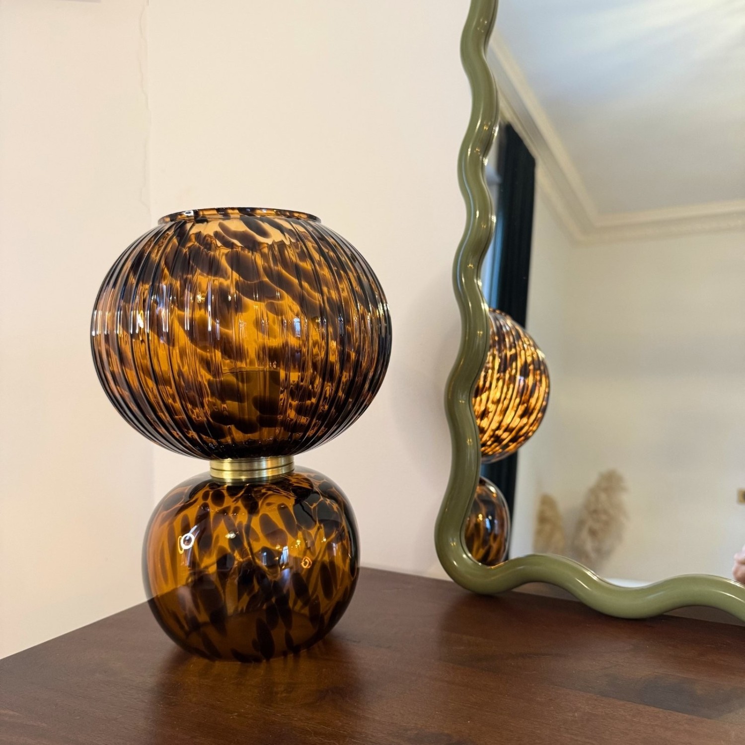 Lampe Adonis Léopard