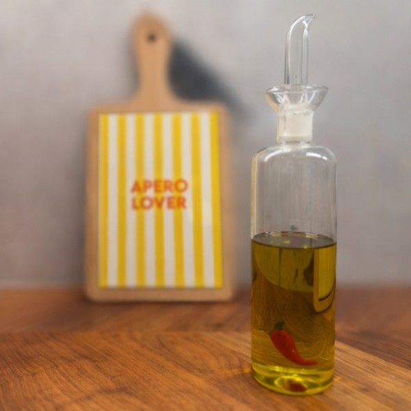 Huilier Piment en Verre
