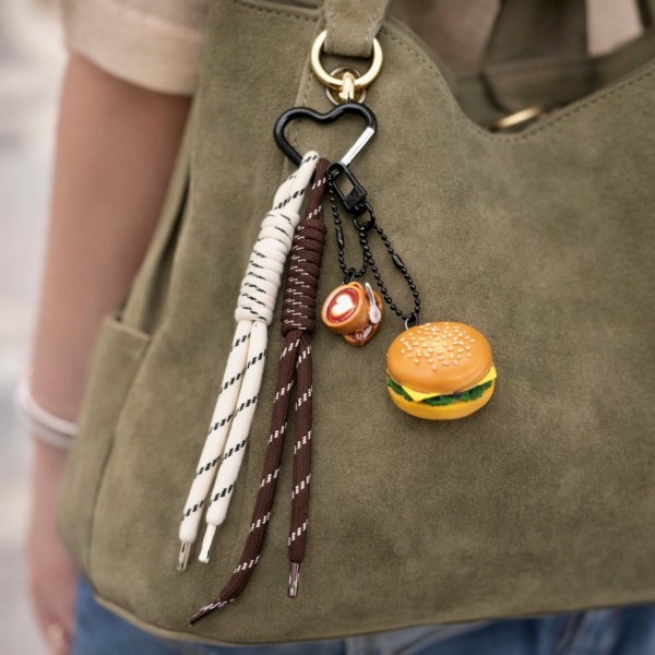 Grigri de sac burger – la touche fun qui ne passe pas inaperçue