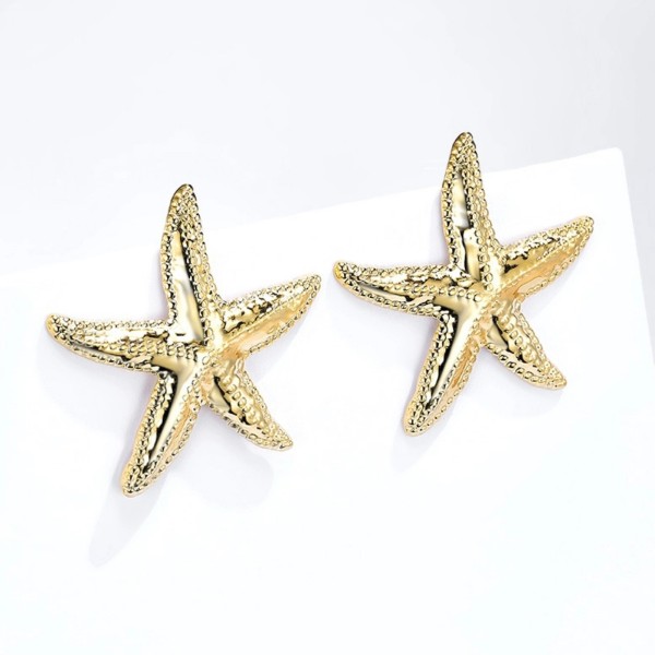 Boucles d’oreilles étoile acier inoxydable | Chère Colette