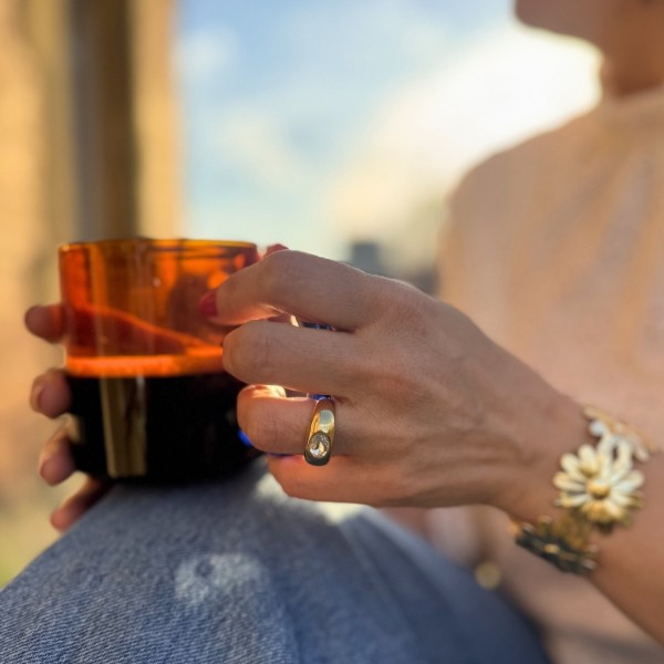 Bague Solis Éclat Doré