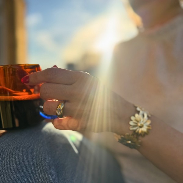 Bague Solis Éclat Doré